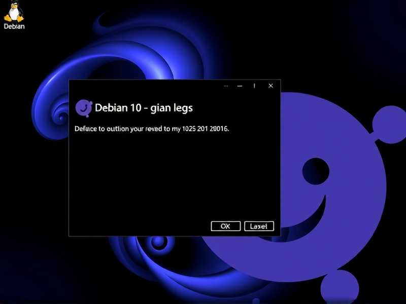 Debian 10 中端中文字体美化指南，告别模糊与难读